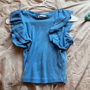 Blue Zara Top